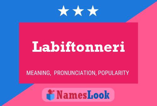 Poster del nome Labiftonneri