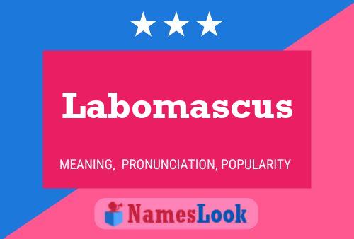 Poster del nome Labomascus