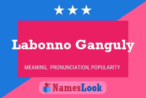 Poster del nome Labonno Ganguly