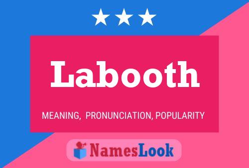 Poster del nome Labooth