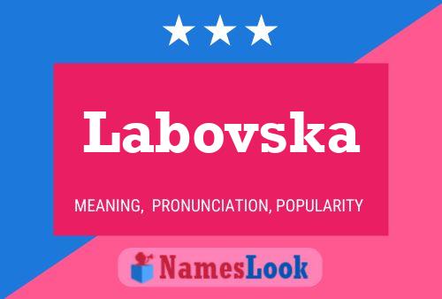 Poster del nome Labovska