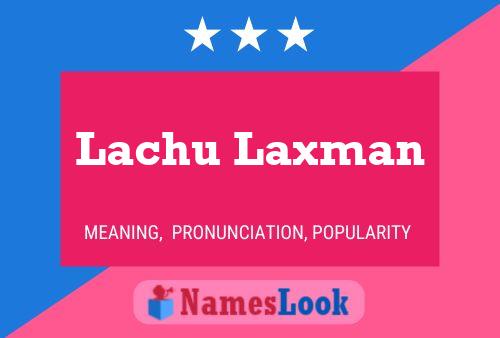 Poster del nome Lachu Laxman