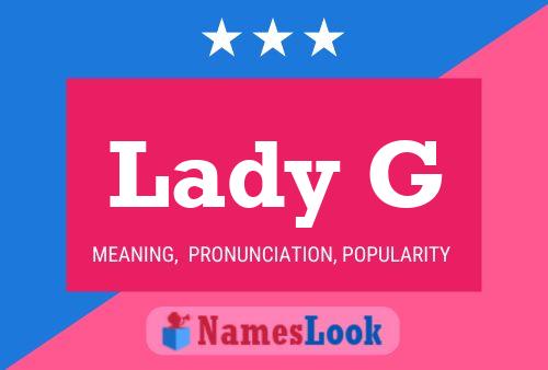 Poster del nome Lady G