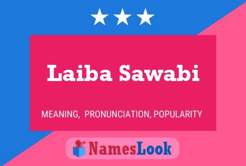 Poster del nome Laiba Sawabi