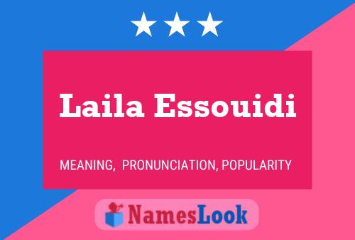 Poster del nome Laila Essouidi