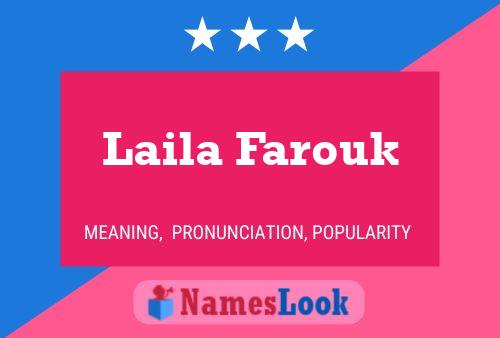 Poster del nome Laila Farouk