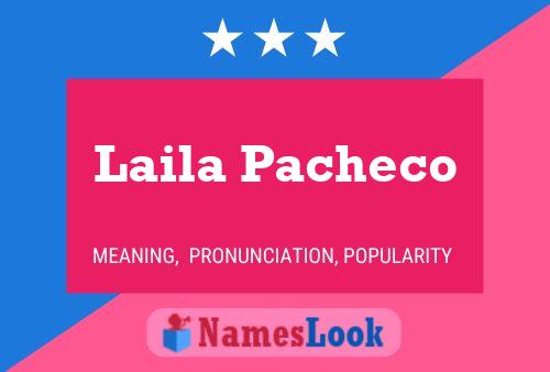 Poster del nome Laila Pacheco