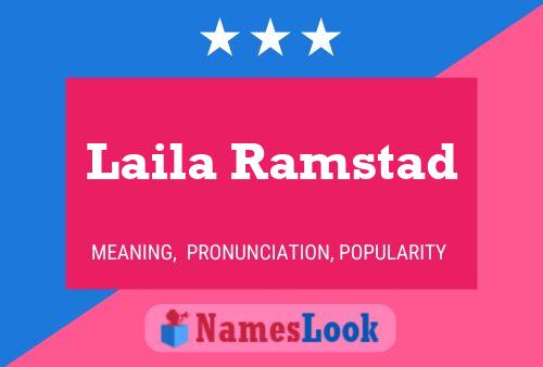 Poster del nome Laila Ramstad