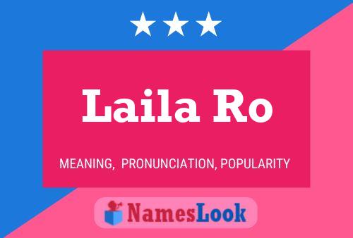 Poster del nome Laila Ro