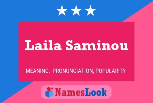 Poster del nome Laila Saminou