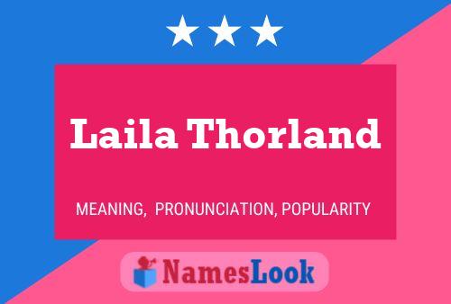 Poster del nome Laila Thorland