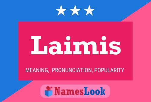 Poster del nome Laimis