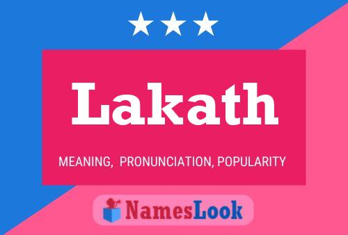 Poster del nome Lakath