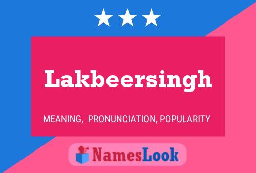 Poster del nome Lakbeersingh