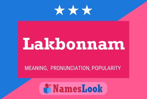 Poster del nome Lakbonnam