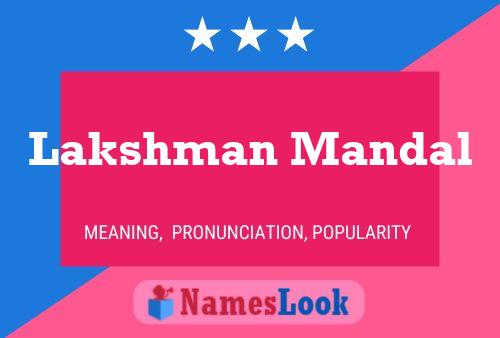 Poster del nome Lakshman Mandal