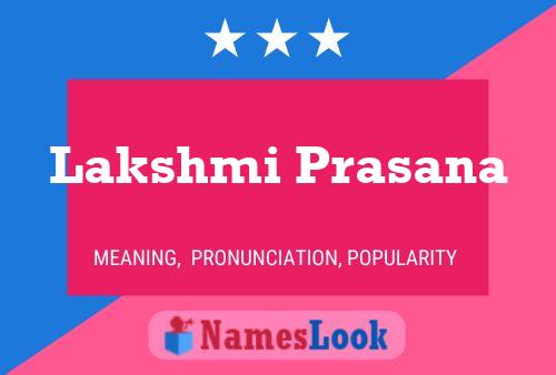 Poster del nome Lakshmi Prasana