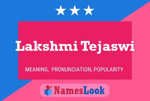 Poster del nome Lakshmi Tejaswi