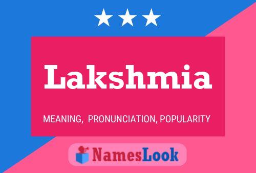 Poster del nome Lakshmia