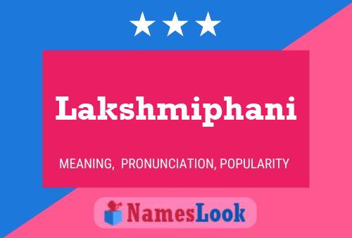 Poster del nome Lakshmiphani