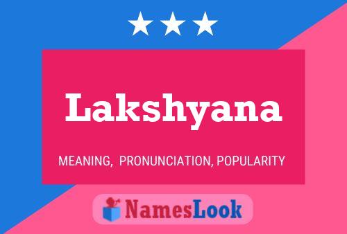 Poster del nome Lakshyana