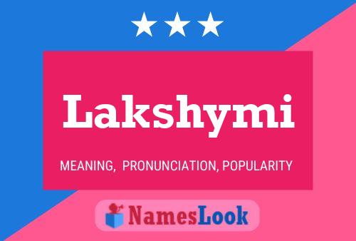 Poster del nome Lakshymi