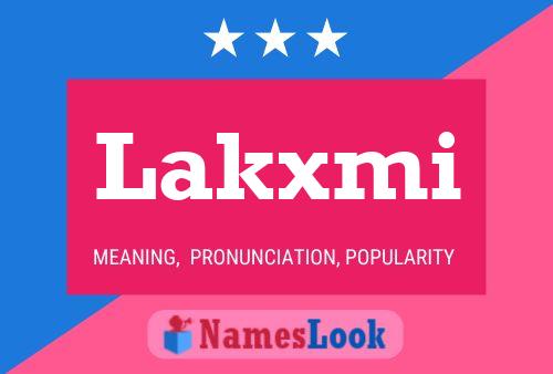 Poster del nome Lakxmi