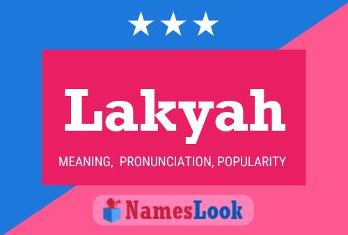 Poster del nome Lakyah