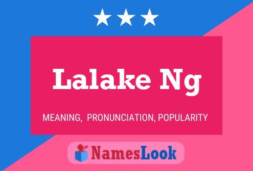 Poster del nome Lalake Ng