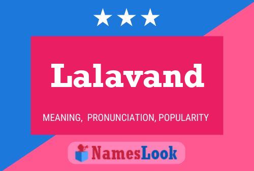 Poster del nome Lalavand