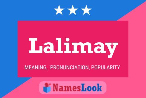 Poster del nome Lalimay