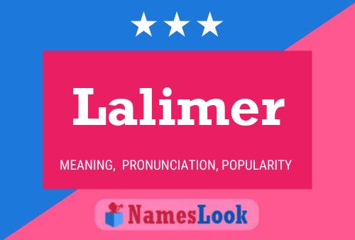 Poster del nome Lalimer