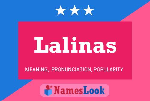 Poster del nome Lalinas