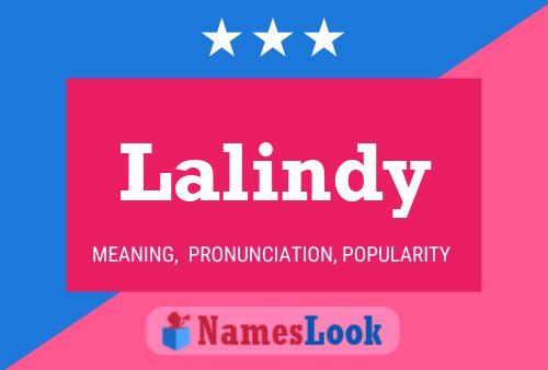 Poster del nome Lalindy