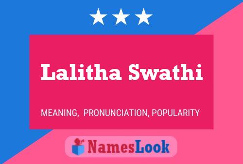 Poster del nome Lalitha Swathi