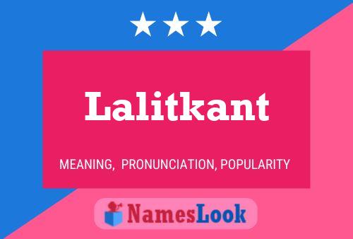 Poster del nome Lalitkant