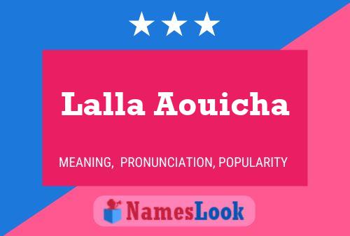 Poster del nome Lalla Aouicha