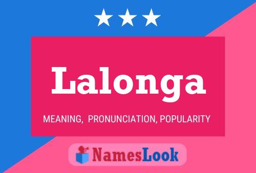 Poster del nome Lalonga