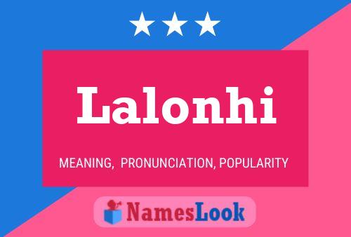 Poster del nome Lalonhi