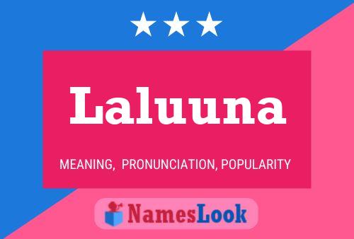 Poster del nome Laluuna