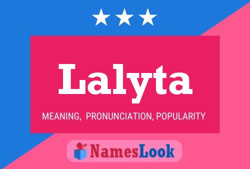 Poster del nome Lalyta