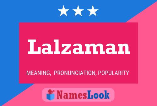 Poster del nome Lalzaman