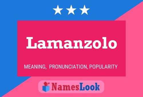 Poster del nome Lamanzolo