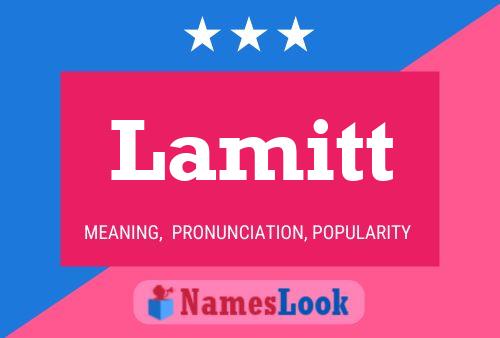 Poster del nome Lamitt