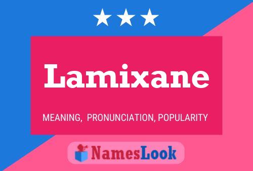 Poster del nome Lamixane