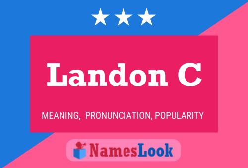 Poster del nome Landon C