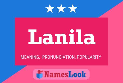 Poster del nome Lanila