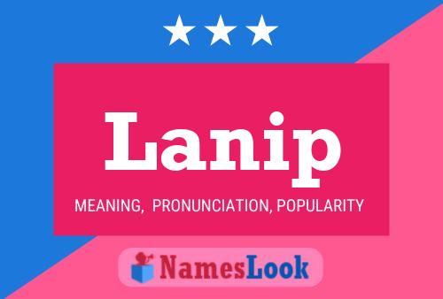 Poster del nome Lanip