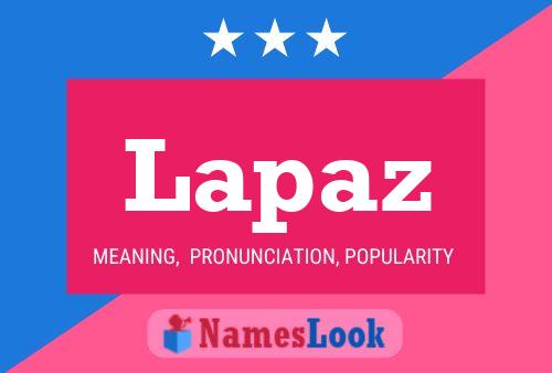 Poster del nome Lapaz