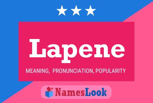 Poster del nome Lapene